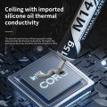 High-Performance CPU Thermal Paste M14 14.8W/MK Thermal Conductivity for Premium CPU GPU AI Server Cooling Thermal Grease. 