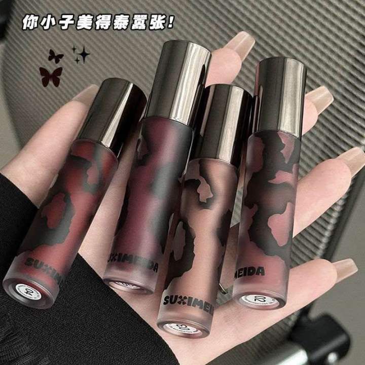 Suximei Lava Secret Real Matte Lip Mud Lipstick – Gorgeous Shades | Long-Lasting | High Quality | Trendy Look