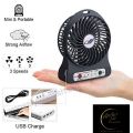 Portable Mini Fan Usb Charging rechargable battery. 