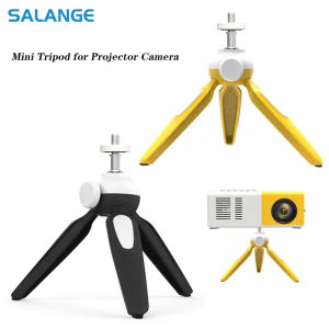 Bilashmart Salange Mini Tripod for Projector Camera Mini Clip Stand Flexible for Samsung Huawei Xiaomi Video Beamer Smart Phone Bracket