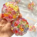 Ice Bead Squishy Balls - Super Soft Mochi Fidget Toy with Slow Rebound Texture for Anxiety Relief & Relaxation.