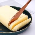 【Hot sales】Butter knife hole Cheese dessert knife Stainless steel jam knife tableware toast rub cream bread cheese knife. 