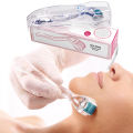 DRS 540 Micro Needle Derma Roller Microniddle Roller Titanium Dermoroller For Face Hair 0.2/0.25/0.3mm Needles Length Mesoroller. 