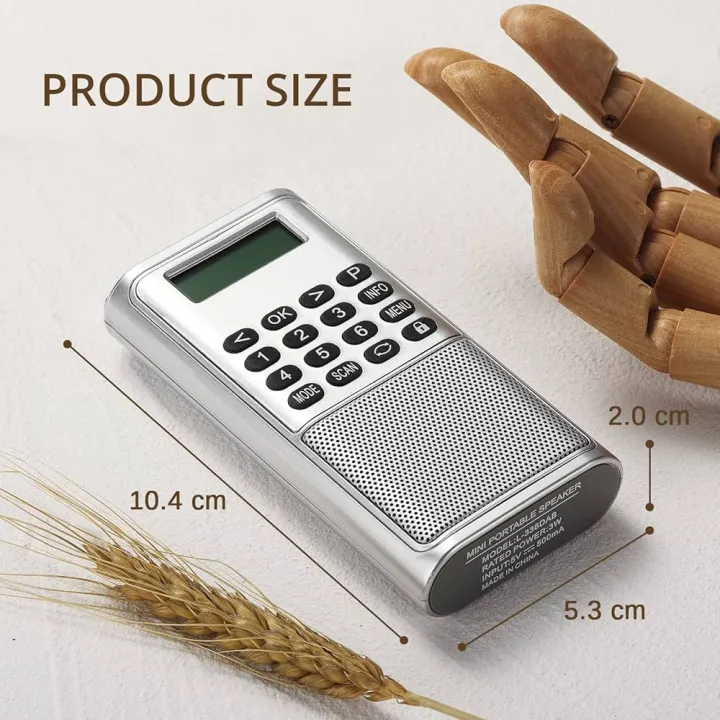 Raddy%20RD23%20Portable%20DAB%20Radio%20Small%20DAB+%20FM%20Digital%20Radio%20with%20Battery%20Pocket%20Radio%20with%20Bluetooth%20Kitchen%20Radio%20(Silver)%20-%20Image%205