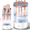 Electric Makeup Brush Cleaner, USB Automatic Cosmetic Brush Cleaner,Upgraded Electric Makeup Brush Cleaner for All Size Beauty Makeup Brushes,Auto-Rotating Brush Cleaner Deep Cleaning. 
