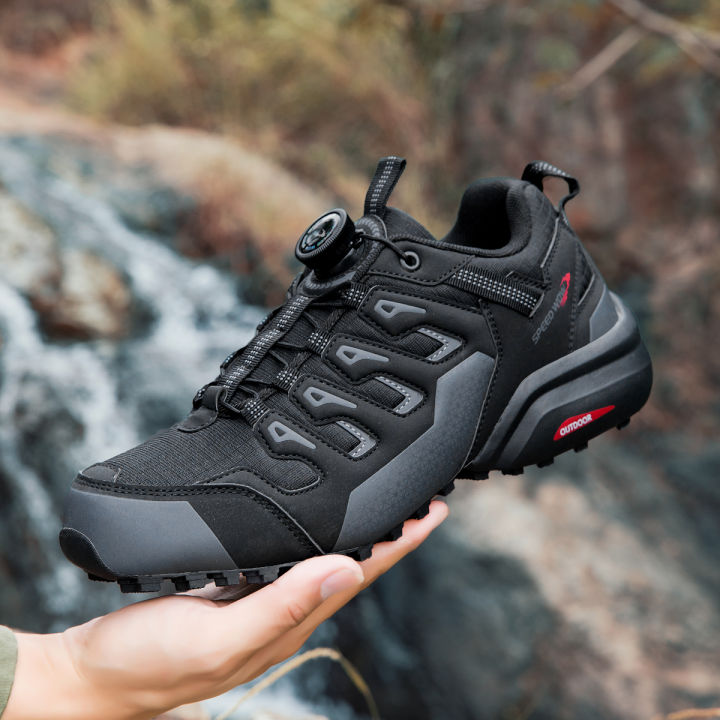 HIKEUP%20Men's%20Hiking%20Shoes%20Suede%20Leather%20Outdoor%20Shoes%20Wear-resistant%20Men%20Trekking%20Walking%20Hunting%20%20Sneakers%20-%20Image%204
