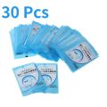 30Pcs Disposable Toilet Seat Cover Mat Portable 100% Waterproof Safety Toilet Seat Pad for Travel/Camping Bathroom Accessiories. 