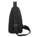 Korean chest bag Men's fashion  men's satchel Shoulder bag Crossbody bag Oxford cloth casual bag Canvas small backpack. 