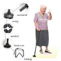 Smart Foldable Walking Cane for Old People use Wooden Stick Walking With a Light. 