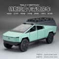 1:24 Scale tesla CYBERTRUCK camping RV Alloy diecast Toy Model with Sound, Light & Spring. 