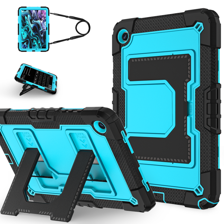 Funda For   Tab A11 Plus 11 A9 plus 11"Case Shockproof Safe PC Silicon Hybrid Stand Tablet Cover  Tab A11 8.7
