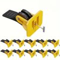 Pack Reusable Tile Levelers - Press Type, Interchangeable Steel Needle for Easy Paving & Wall Brick Laying. 