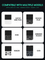 DATA FROG Portable Shock‑Resistant Carrying Case Storage Pouch Bag For ANBERNIC RG35XX Plus R35S RGB20S Miyoo Mini Plus Retro Ha.