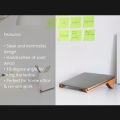 Wooden Laptop Stand - Portable Laptop Stands for Table -  Adjustable Laptop Stand for Office - Non-slip Laptop Stand Mount Raiser for laptop. 