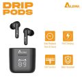 Alewa Bluetooth Earbuds DripPods | 42 Hours Playback | Low Latency | Digital Display | IPX4 Sweat & Water Resist | DripPods. 