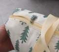 Non Woven Fabric Clothes Storage Bag Pineapple Pattern Quilt Storage Bag For Home Size 72 x 40 CM. 