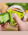3In1 Multifunction Kitchen Tools Fruit and Vegetable Peeler Vegetable Shredding Tool Stainless Steel Blade Easy To Clean Replace. 