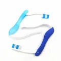 Hotel Disposable Folding Toothbrush, Business Trip, Portable Soft-Bristled Three-Fold Seahorse Toothbrush, Compact And Convenien. 