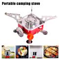 Camping stove portable mini adventure hub butane stove cooking stove foldable outdoor picnic travel hiking. 