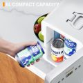 AstroAI Mini Fridge 6 Litre/8 Can Skincare Fridge for Bedroom - With Upgraded Temperature Control Panel, AC/12V DC Thermoelectric Portable Cooler and Warmer. 