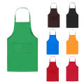 Unisex Pvc Waterproof Apron Oil Resistant Cooking Apron With Pockets Adjustable Kitchen Apron Washable Solid Color Bib Aprons. 
