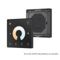 5M 10M 20M COB CCT LED Strip 24V Flexible High Density Dimmable Room Light 2.4G RF Touch Remote Control Dual White 2700K-6500K. 