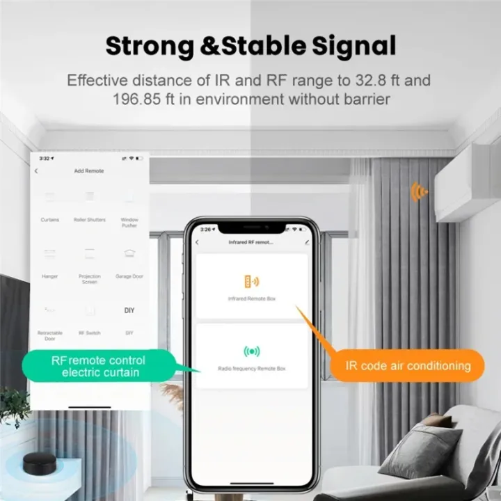 Tuya%20WiFi%20RF%20IR%20Remote%20Control%20433MHz/315MHz%20For%20Smart%20Home%20Via%20Smart%20Life%20for%20Air%20Conditioner%20ALL%20TV%20Support%20Alexa,%20%20Home%20-%20Image%205