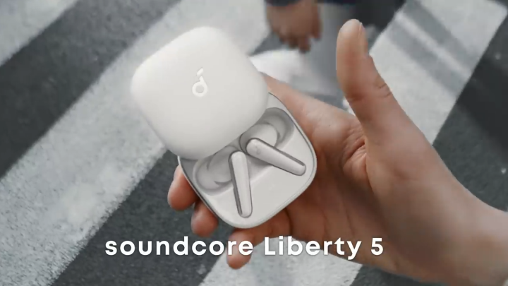 Soundcore Liberty 5 by ANKER, Noise-Cancelling Earbuds with Dolby Audio, Ultra long battery life, crystal clear calls, thunderous bass with 18 months warranty