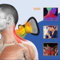 Full Body Mini Butterfly TENS Massager with 8 Modes, 19 Levels Electric Rechargeable Portable EMS Patch for Shoulder, Neck, Arms, Legs, Neck, Men/Women. 