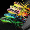 Frog Lures 9g Fishing Lures Floating Weedless Lure with Double  Hooks Baits Simulation Frog Snake Head Lures. 