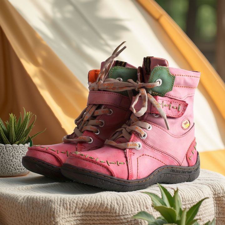 Women's%20Comfortable%20Winter%20Short%20Boots%20-%20Insulated%20Lining,%20Comfortable%20Strapped%20Hiking%20Boots%20-%20Image%206