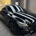 Piano Black Glossy Vinyl Wrap Film Gloss Black Self Adhesive Vinyl Sticker Bubble Free Vehicle Window Trim Mirror.