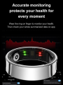 New Smart Ring R09 Health Monitor Multi Sport Mode Skin Temperature Measurement 5ATM Waterproof Smart Ring With Charging Case. 