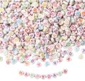100/150 pcs white acrylic heart shaped beads perfect for arts and crafts , jewellery and bracelet making.. 