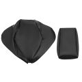 PU Leather Motorcycle Drive Seat Cover Rear Passenger Pad Cushion Cover For Yamaha XVS250 Drag Star V Star 250 DS250 1996-1997.