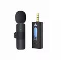 K35 Wireless Microphone  3.5mm Supported Smartphone,Camera, Sound Card And Devices. 