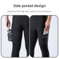 ROCKBROS Keep Warm Bicycle Bib Pants Winter Fall Fleece Shockproof 3D Cushion Padded Bike Pants MTB Road Sports Cycling Trousers. 