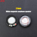 JCD 1pcs 27mm 30mm 40mm 50mm Driver Hifi Bluetooth White Magnetic Headphone Speaker High-end Earphone Diy Loudspeaker  Parts. 