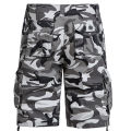 Mens Camo Shorts Men Overalls Loose Casual Outdoor Sports Half Pants Side Pocket Cotton Comfortable Shorts.