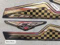 2024 Model Tanki Tapa Stickers Honda CG-125 Special Edition (Complete Set) -Black. 