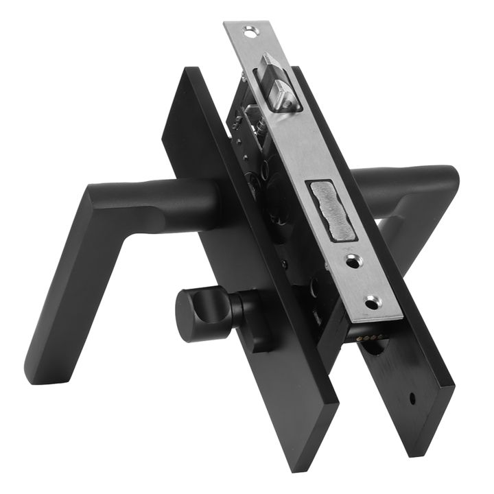 Space%20Aluminum%20Bedroom%20Door%20Lock%20Home%20Security%20Bedroom%20Handle%20Lock%20with%20Keys%20Screw%20Black%20Security%20Door%20Handle%20Lock%20-%20Image%203
