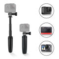 for Gopro Vlog Tripod Foldable Tripod Mini Portable Monopod for Go Pro Hero 11 10 Black  Session Osmo Action Camera Accessory. 
