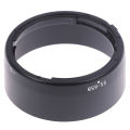 ES65B Camera Lens Hood ES-65B Sun Shade Cover For Canon EOS R RP R5 R6 With RF 50mm F1.8 STM 43mm Diameter Filter. 