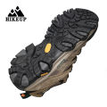 HIKEUP Hiking Shoes Men Designer Climbing Trekking Sneakers for Men Leather Outdoor Sports Work Man Shoes Run Shoes. 