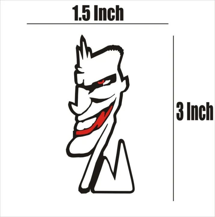 Joker Sticker for Bike, Car, Decoration Bike Sticker Car Sticker Mobile Sticker High Quality Vinyl Stickers