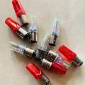 New Modified 1PCS Brake Light And Turn Light Flashing LED Projector Bulbs for Car Motor Bike Three wheel Tail Light Bulb  Backup Light Brake Lights Turn Signal, Brilliant Red And RGB Running Bulb. 