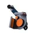 Aluminum Alloy Car Phone Holder Bracket Adjustable Multi-Angle Clasp Style Accessory for Arc Screen Mobile Phone Universal Mount. 