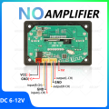 Without an amplifier Bluetooth 5.3 Decoder Board DIY Microphone FM Radio TF USB Car Audio Music Player Speakers Volume Control. 