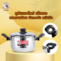 Zebra Tiger cooker has 3 sizes (20,22,24mm). zebra head, stainless steel boiler, double-ear cooker, zebra head pot.. 