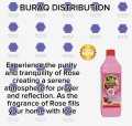 Panda Perfumed Phenyle 500 ML Rose Disinfectant Floor Cleaner Phenyl Cleaning with 99.9% Germ kill | Rose Fragrance Phenyl Liquid Surface Cleaner for Hospitals, Homes, Offices & Commercial Use Removes Dirt, Stains & Germs. 